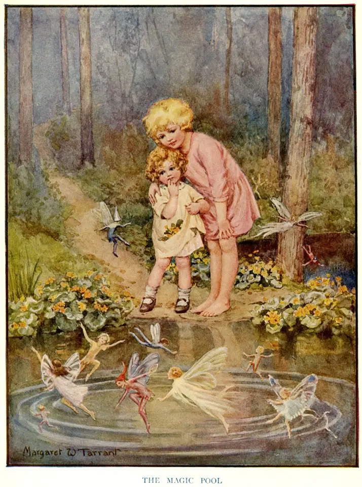 Old-Fashioned Summer Challenge: Margaret Tarrant, "The Magic Pool"