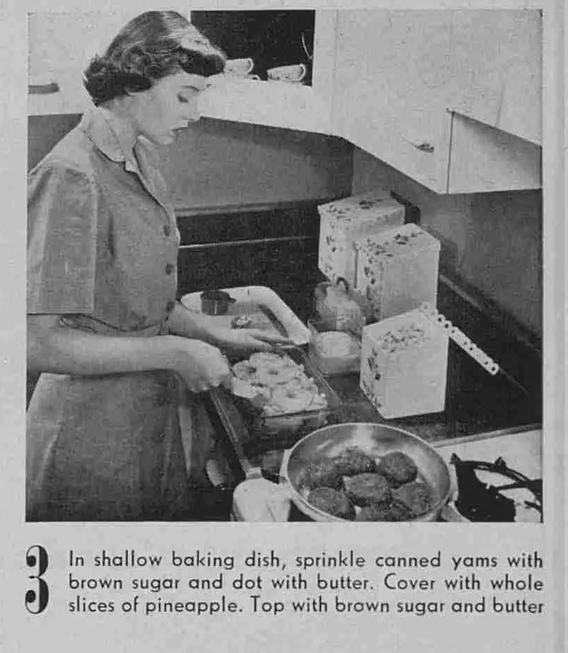 How to Get Dinner On The Table in 30 minutes like a 1950s housewife --  step 3